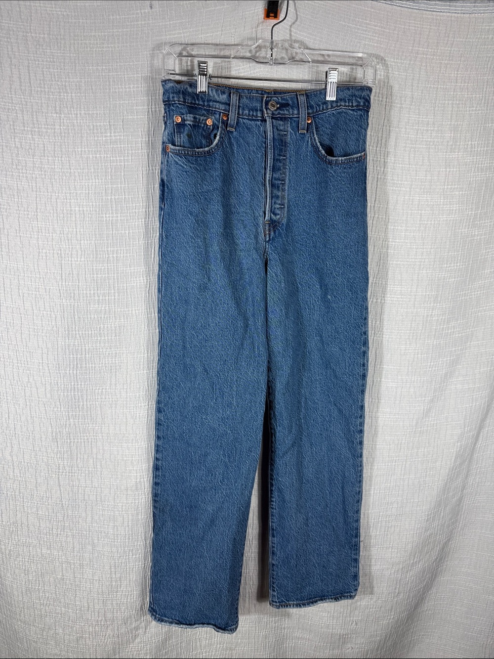 Levis Rib Cage Straight Ankle Jeans size 28 - Picture 7 of 13